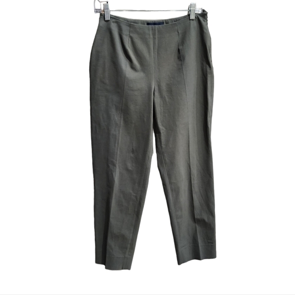 PIAZZA SEMPIONE Audrey Olive Pants - Picture 1 of 5